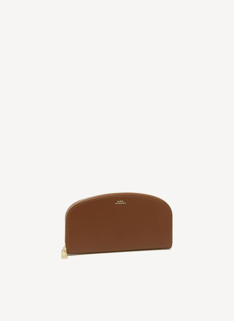A.P.C. - Portefeuille Demi-Lune - Noisette - Women