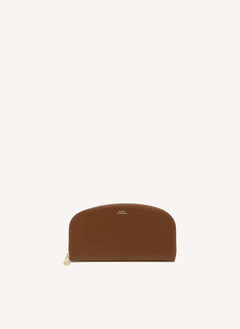 A.P.C. - Portefeuille Demi-Lune - Noisette - Women