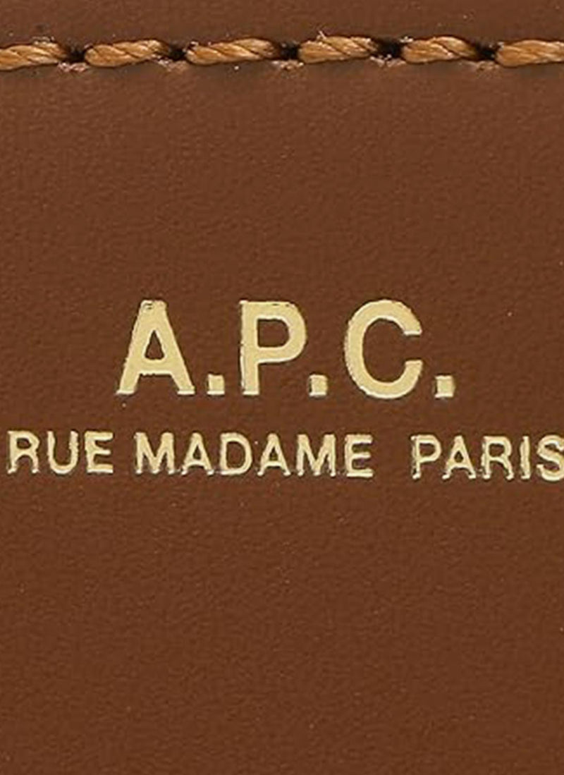 A.P.C. - Portefeuille Demi-Lune - Noisette - Women