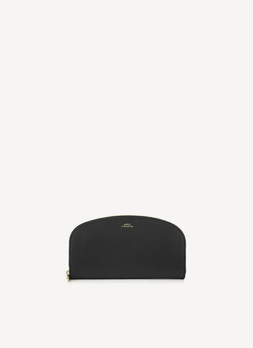 A.P.C. - Portefeuille Demi-Lune - Noir - Women