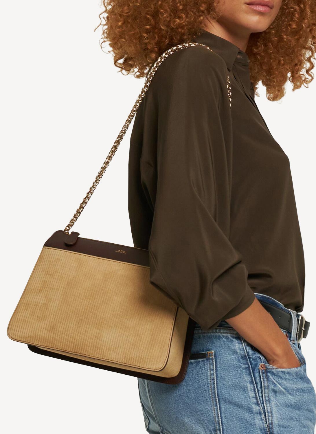 A.P.C. - Ella New Bag - Café - Women