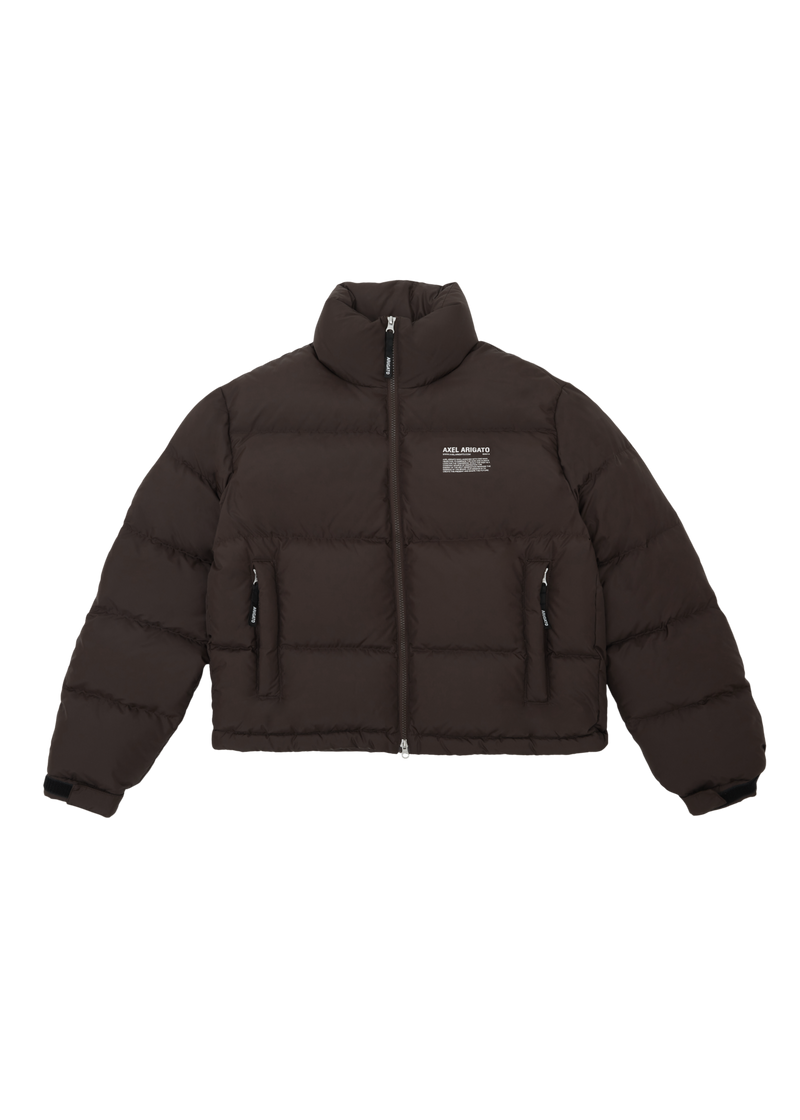 Observer Puffer Jacket - Dark Brown - Women