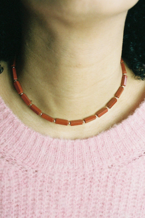 The Red Jasper Necklace