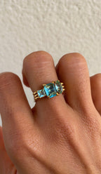 Coloured Gemstone Ring