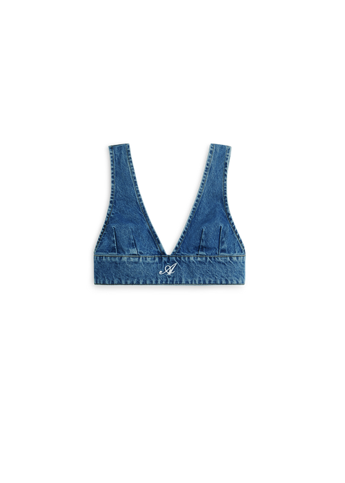 Jules Denim Top - Dark Blue - Women