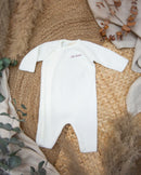 Combinaison Maille Écru Unisexe - Bebe