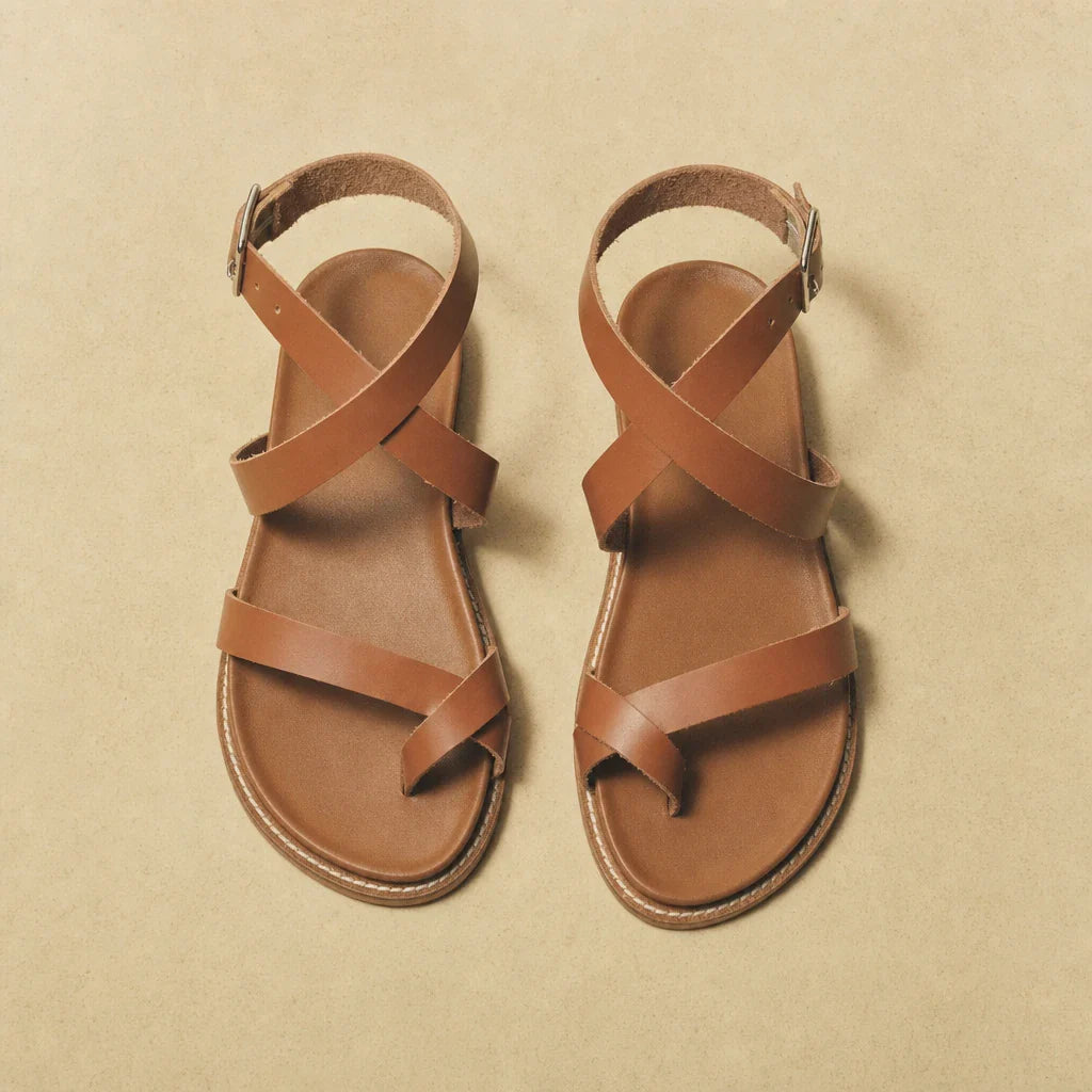 Pastora Sandals - Camel