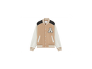 Ivy Varsity Jacket - Pale Beige - Men