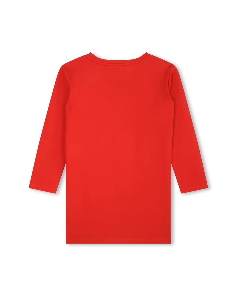 Robe Manches Longues - New Red - Fille - Sonia Rykiel