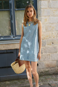 Agathe Light Denim Dress