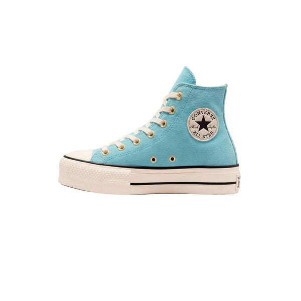 Converse Hi All Star Lift Zapatillas Mujer - Azul, Dorado
