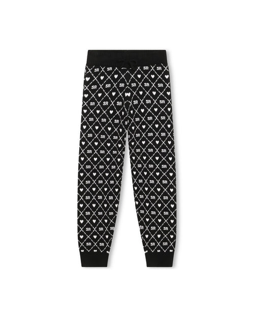 Pantalon Tricot - Black - Fille - Sonia Rykiel