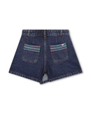 Jupe Short - Denim Blue - Fille - Sonia Rykiel