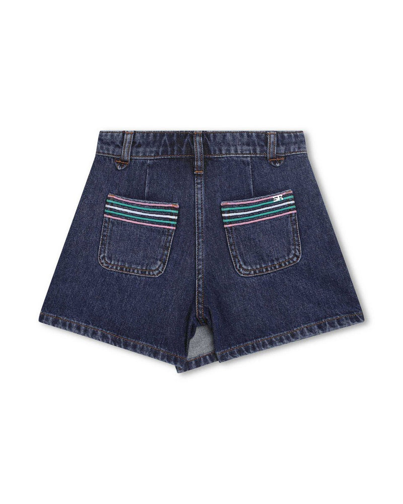 Jupe Short - Denim Blue - Fille - Sonia Rykiel