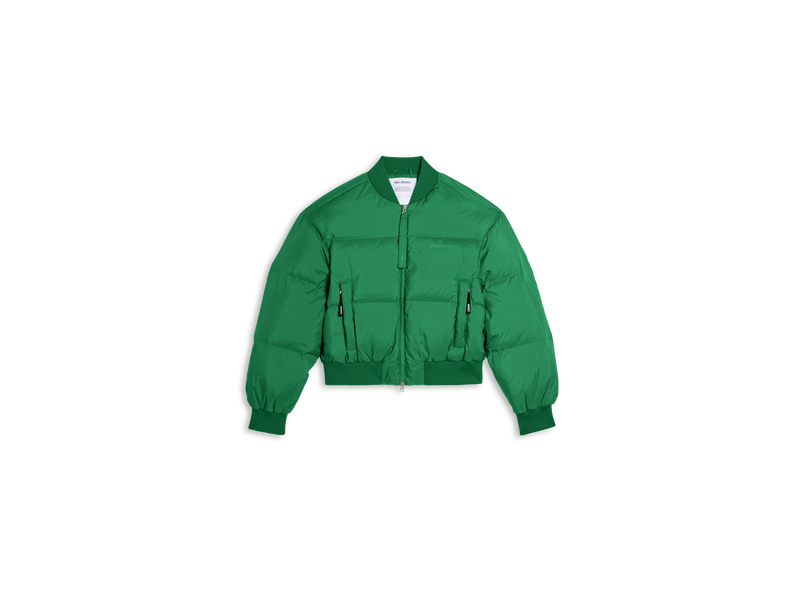 Zoe Down Bomber Jacket - Green - Women