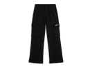 Patch Cargo Trousers - Black - Women