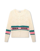 Cardigan Tricot - Craie - Fille - Sonia Rykiel