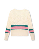 Cardigan Tricot - Craie - Fille - Sonia Rykiel