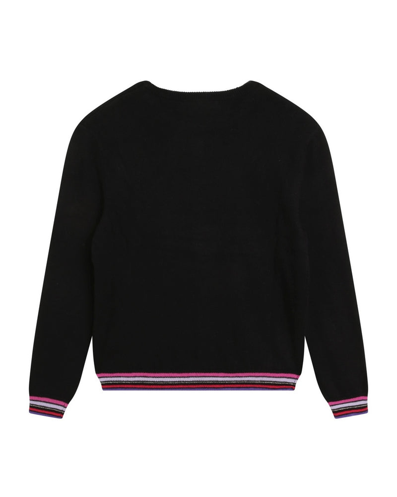 Pull - Black - Fille - Sonia Rykiel