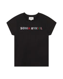 T-Shirt Manches Courtes - Black - Fille - Sonia Rykiel