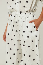 Pantalon En Coton - Blanc