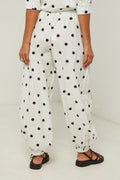 Pantalon En Coton - Blanc