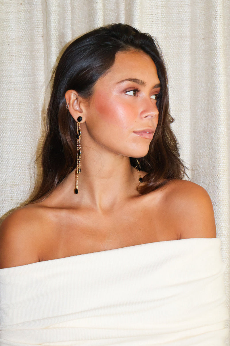 Luna Negros Earrings
