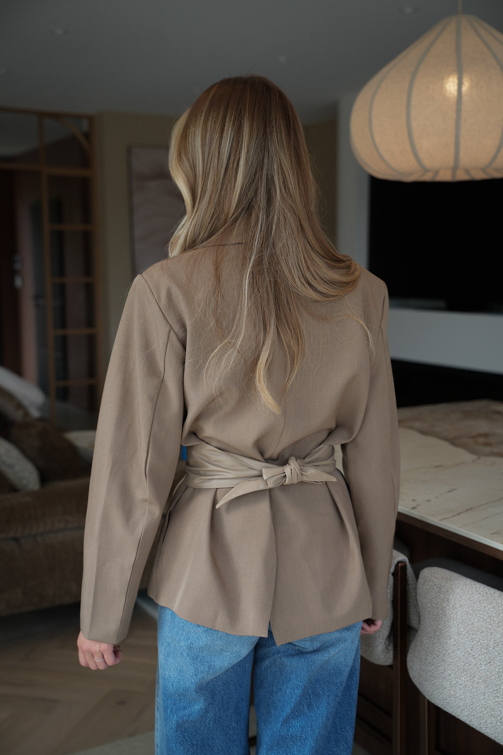 Dorothée Beige - Chaqueta tipo blazer