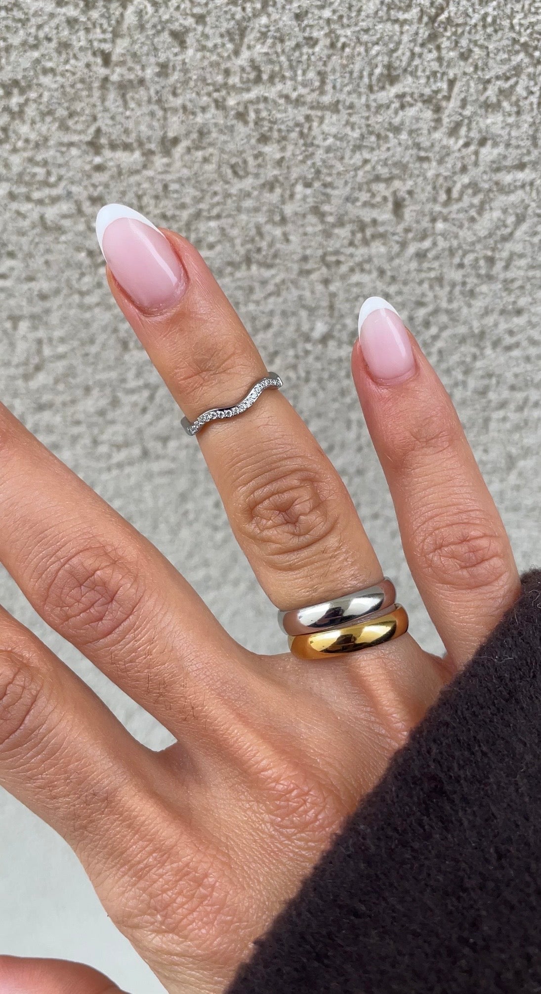 Wave Phalanx Ring