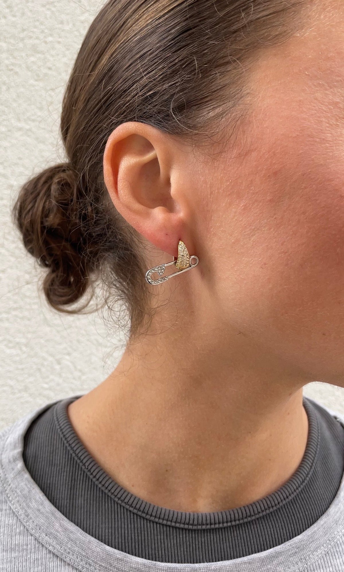 Boucles D'Oreilles Asymmetric Pin