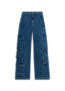 Roam Cargo Jeans - Dark Blue - Women