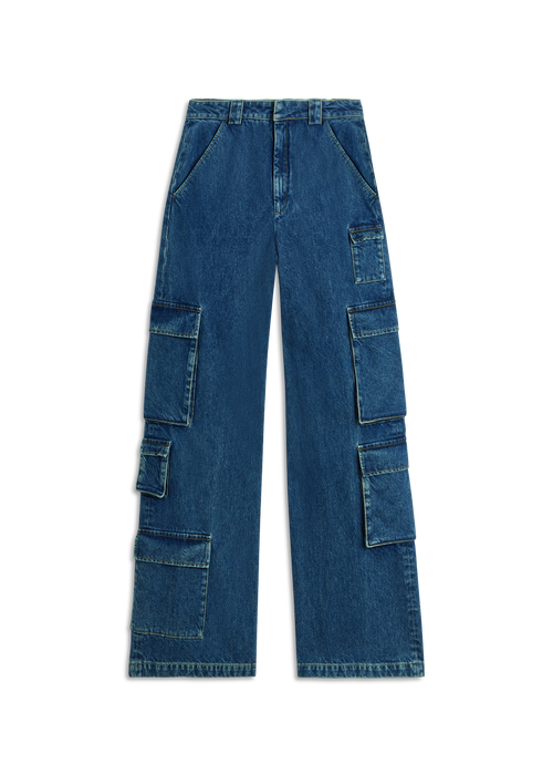 Roam Cargo Jeans - Dark Blue - Women