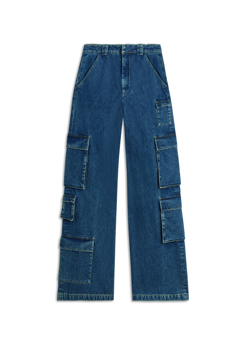 Roam Cargo Jeans - Dark Blue - Women
