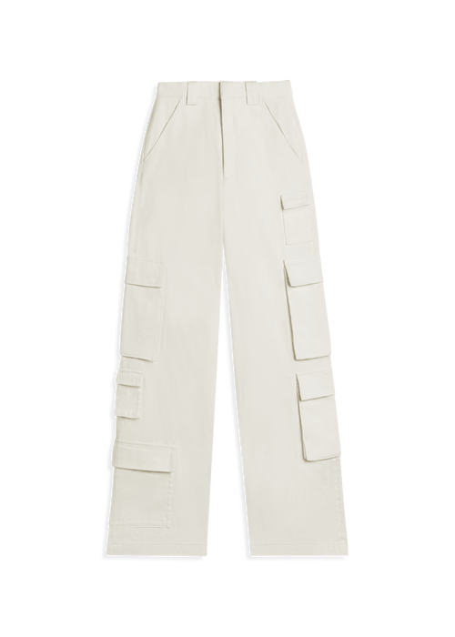 Roam Cargo Jeans - Off White - Women