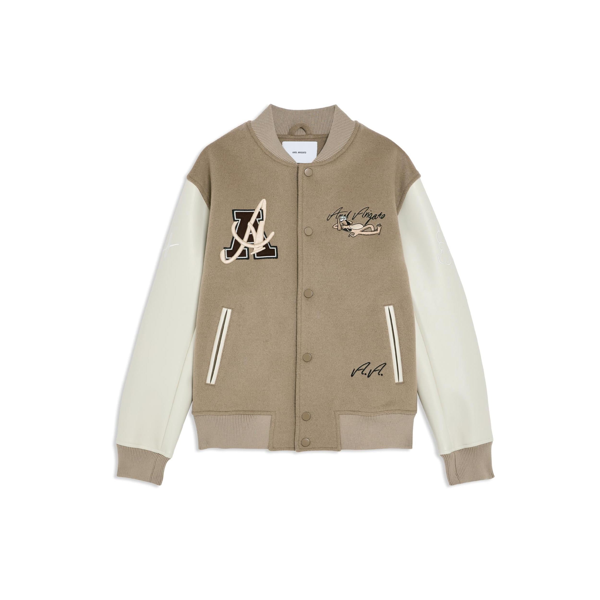 Chaqueta Wes Varsity - Light Brown - Hombre
