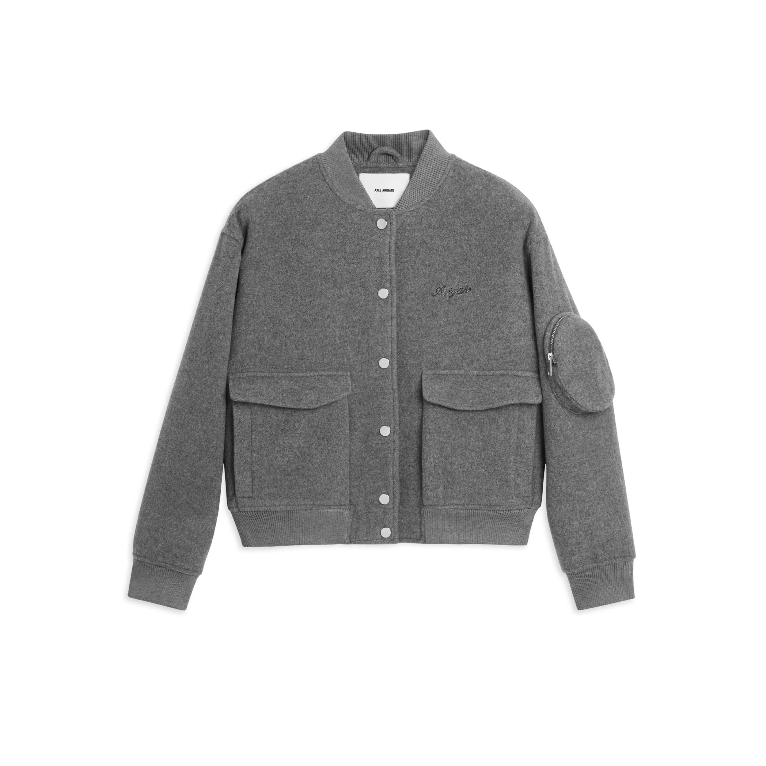 Cazadora Bomber Orson - Grey Melange - Mujer