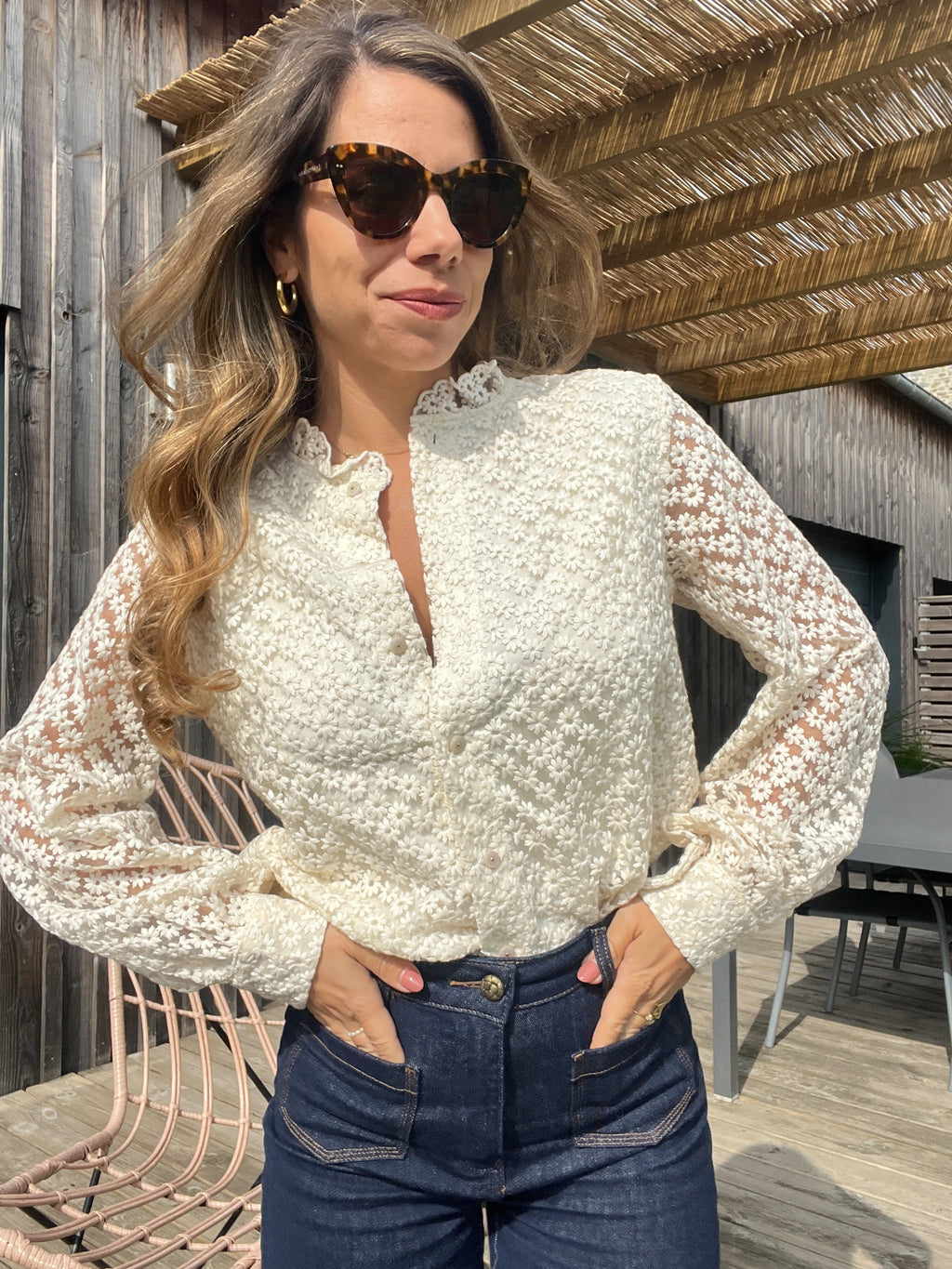 Isaure Embroidered Blouse