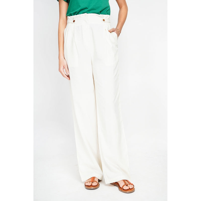 Pantalones - Blanco roto