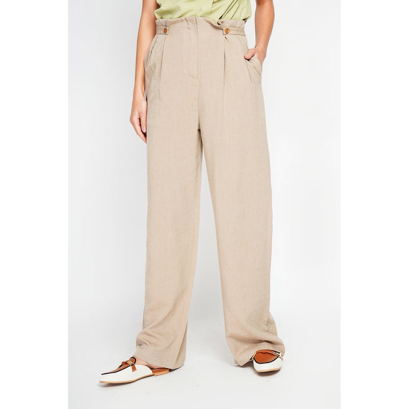 Pantalones - Camel