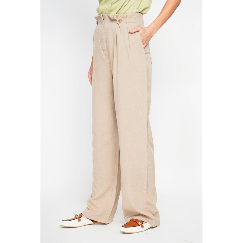 Pantalones - Camel