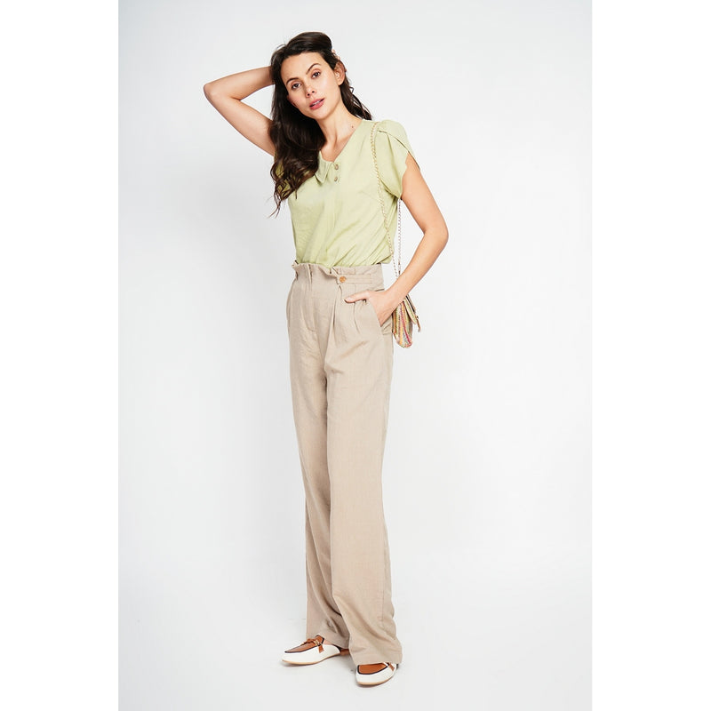 Pantalones - Camel