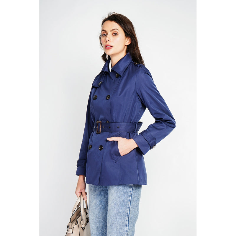 Gabardina - Azul marino