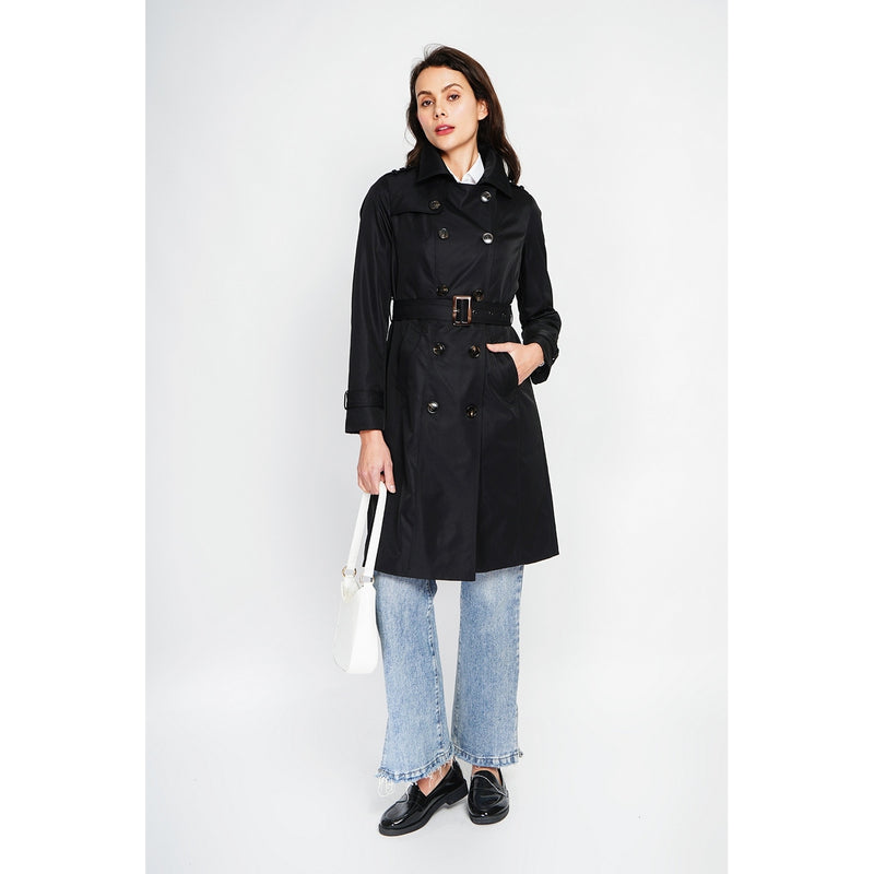 Gabardina - Negro