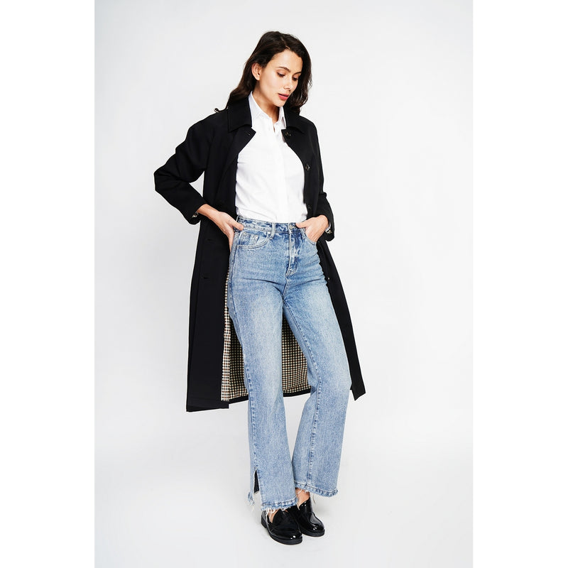 Gabardina - Negro