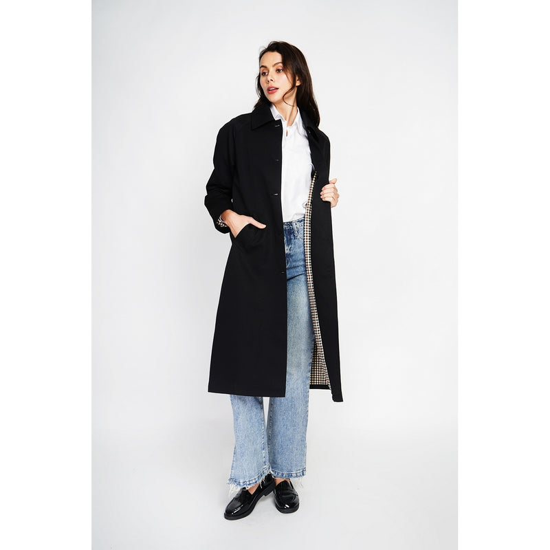 Gabardina - Negro