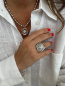 Bague Bague Soleil - Doré Ou Argent