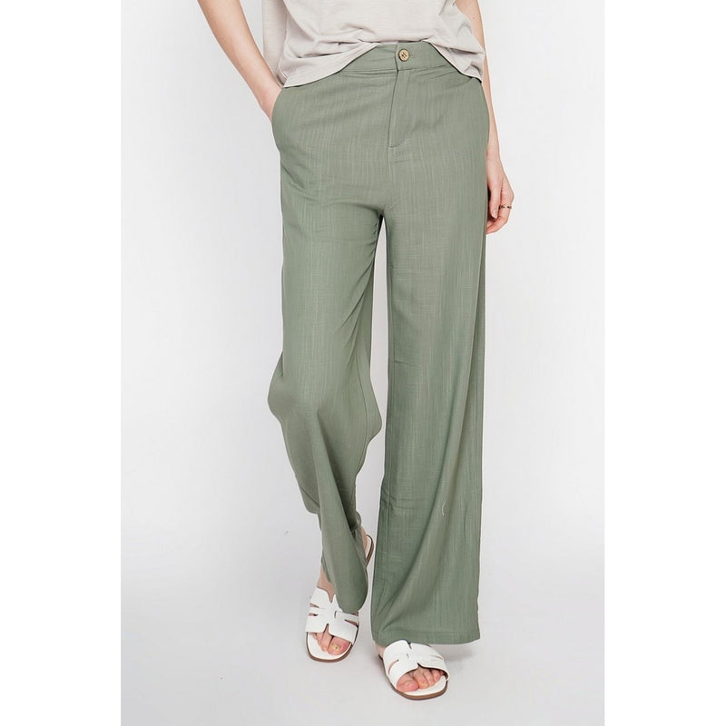 Pantalones - Caqui claro