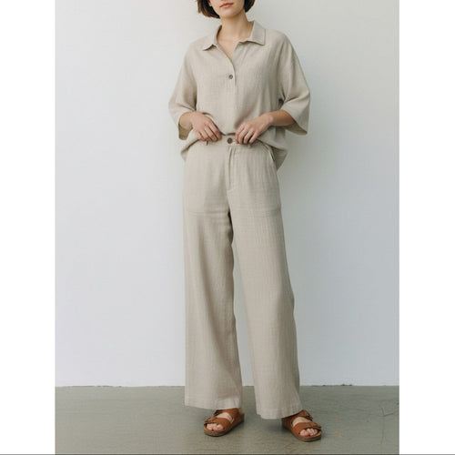 Pantalones - Lino