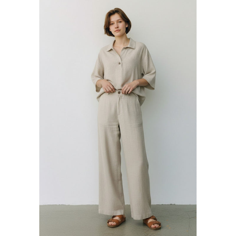 Pantalones - Lino