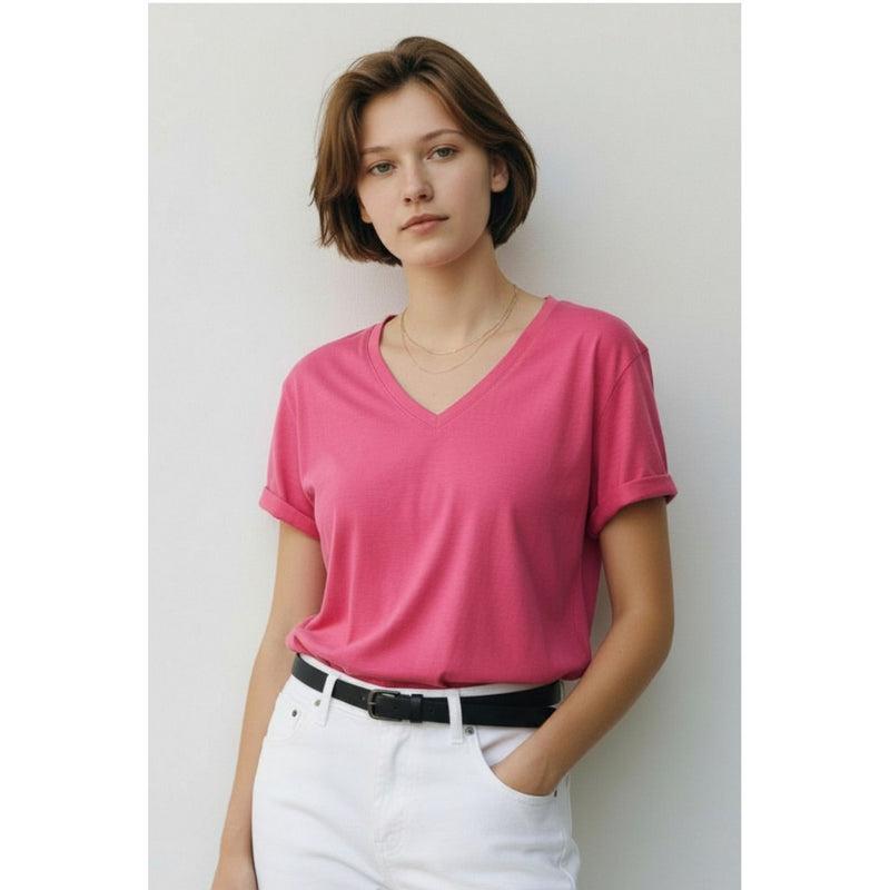 Camiseta - Fucsia
